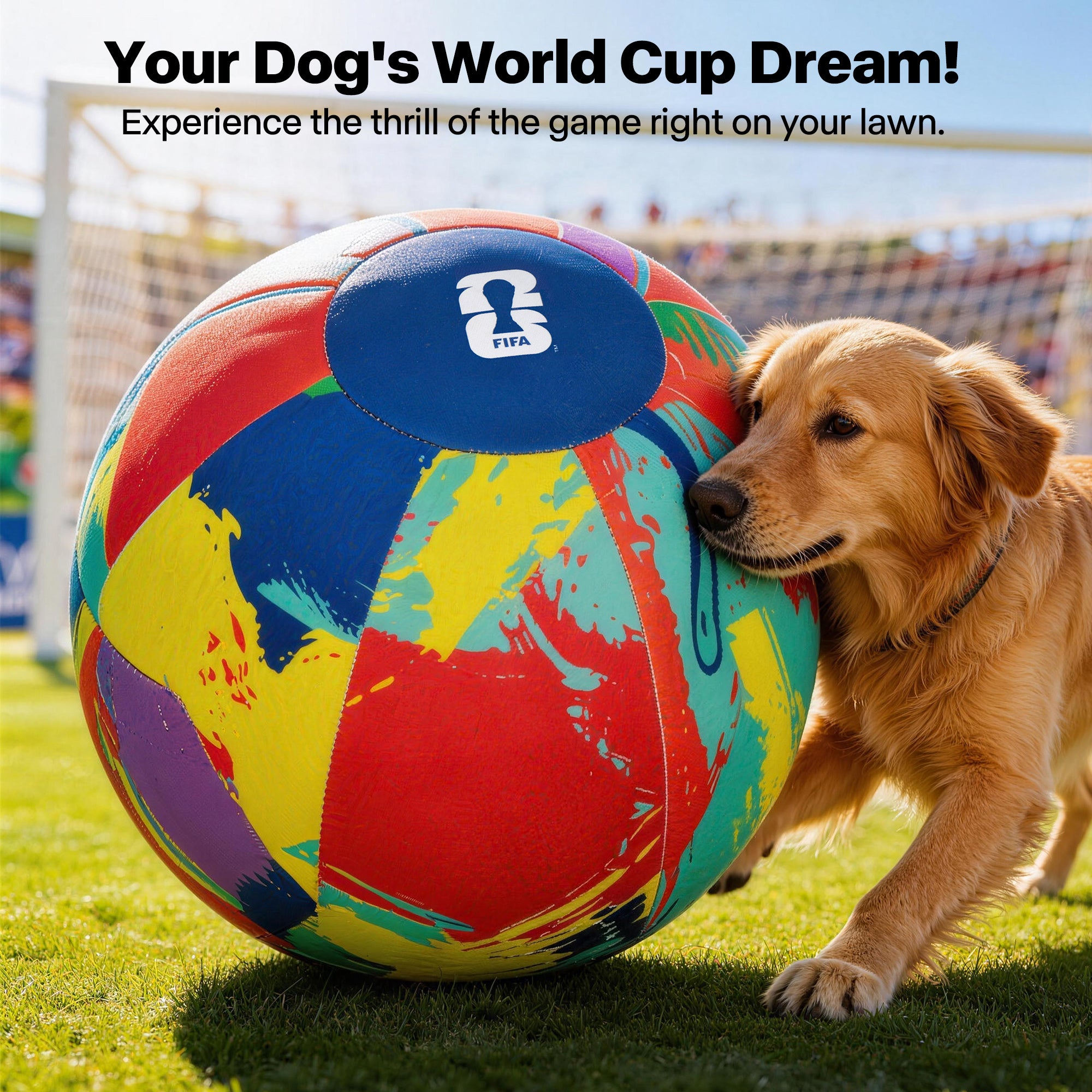 Official FIFA World Cup 2026 Edition - Herding Play ball Ø-21.65in