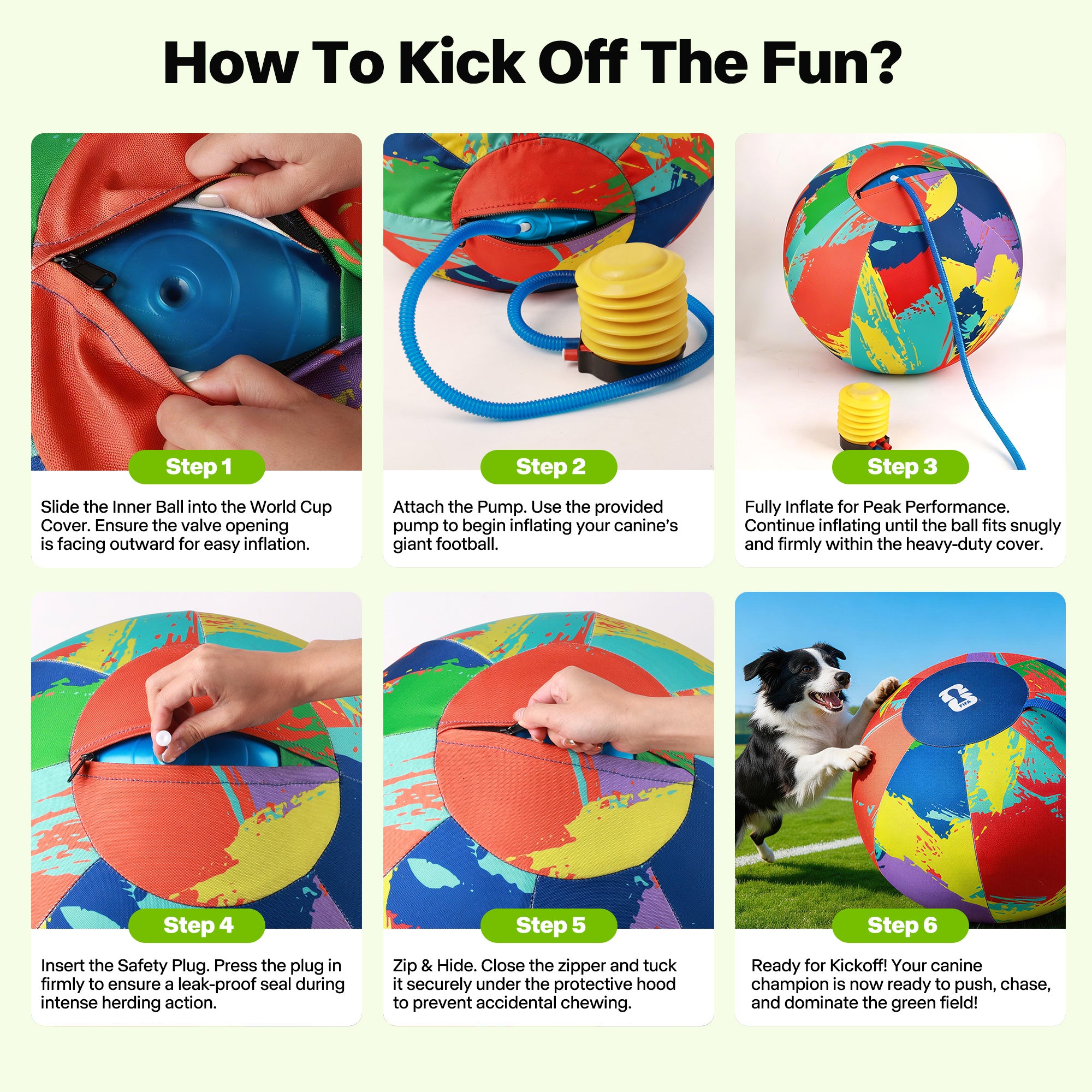 Official FIFA World Cup 2026 Edition - Herding Play ball Ø-21.65in