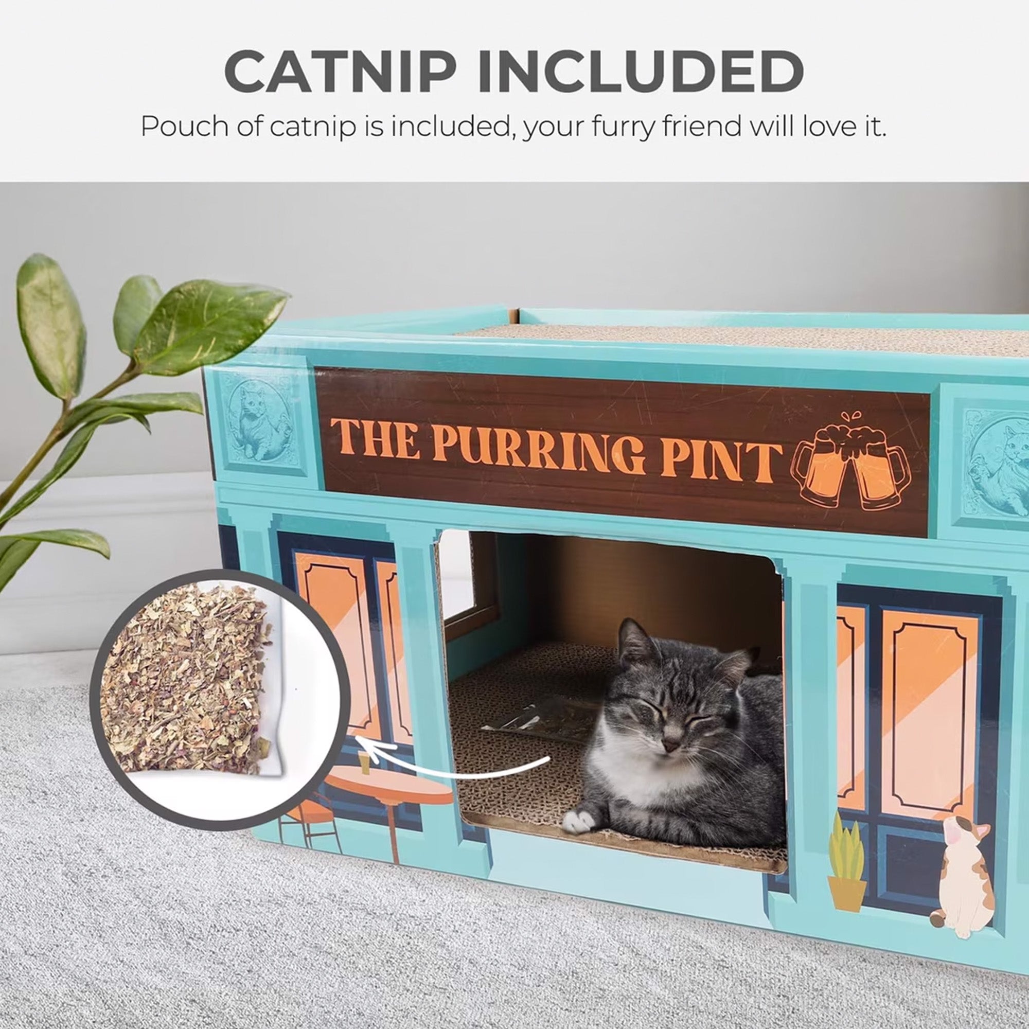 Vintage - 2-tier Vintage Design Cat Scratcher