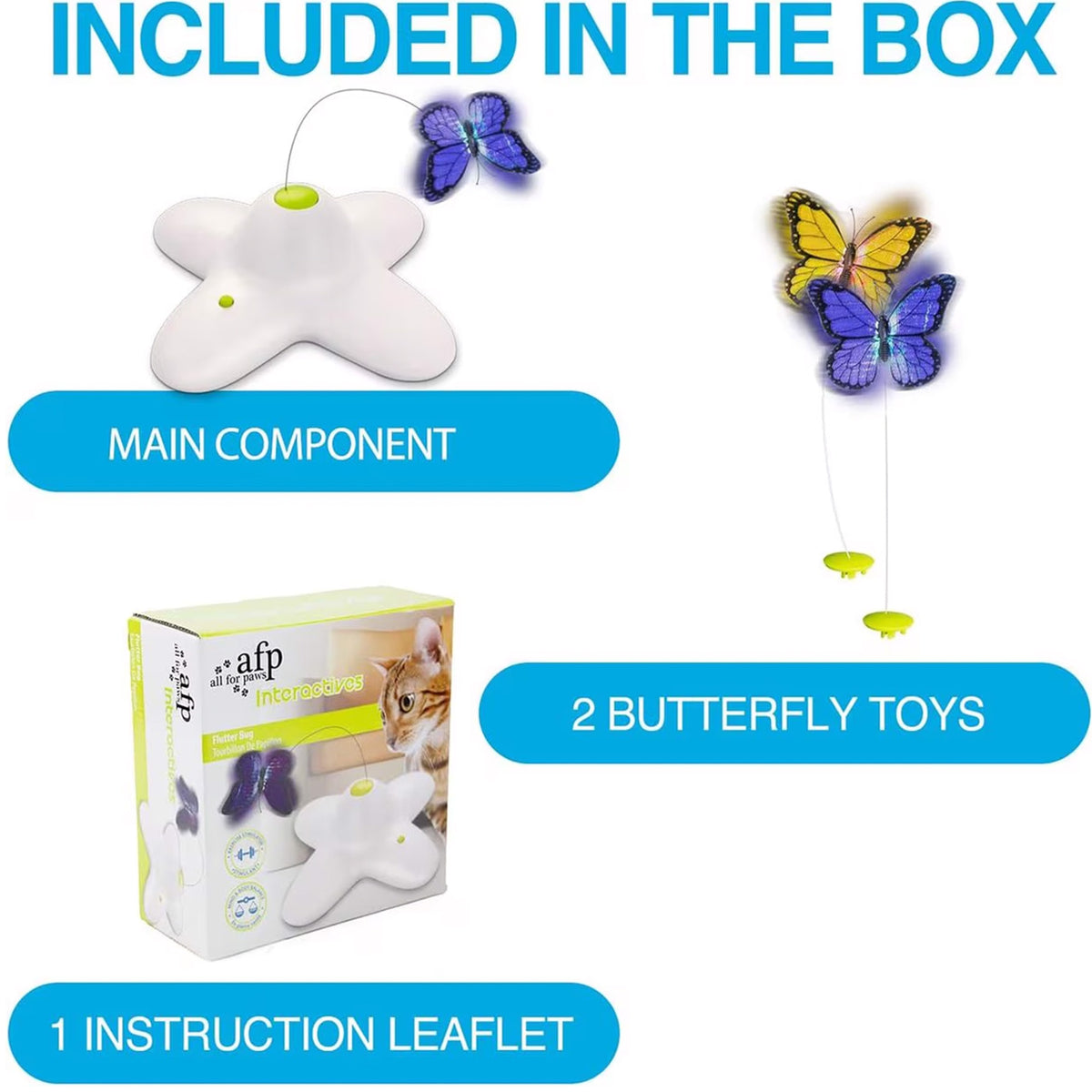 Automatic Butterfly Toy For Cat