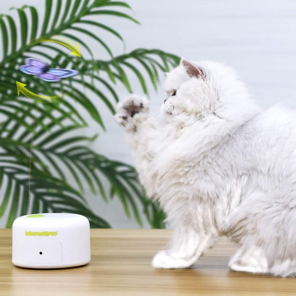 Interactives  - Motion Activate Cat Toys Butterfly Flutter Bug
