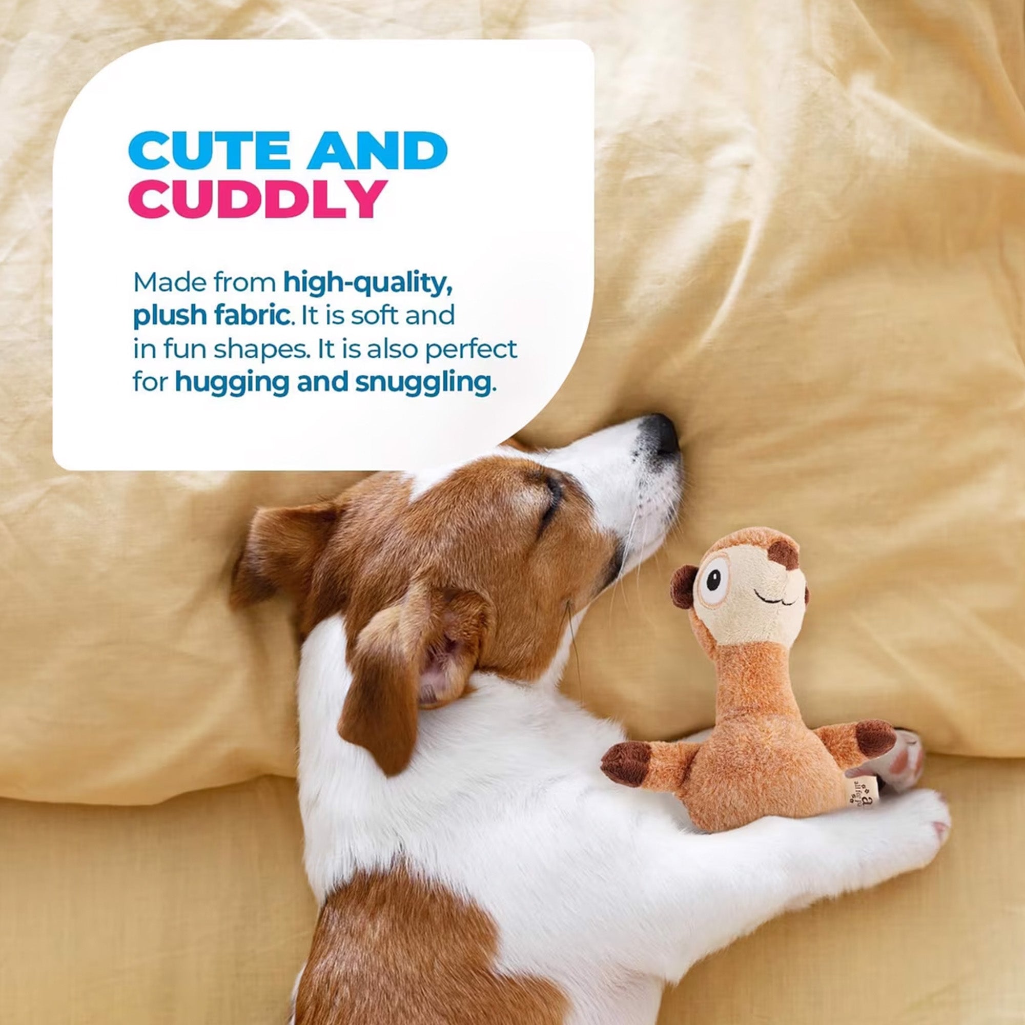Ultrasonic Silent Squirrel Plush Dog Toy, Silent Squeaker Only Dogs Can Hear