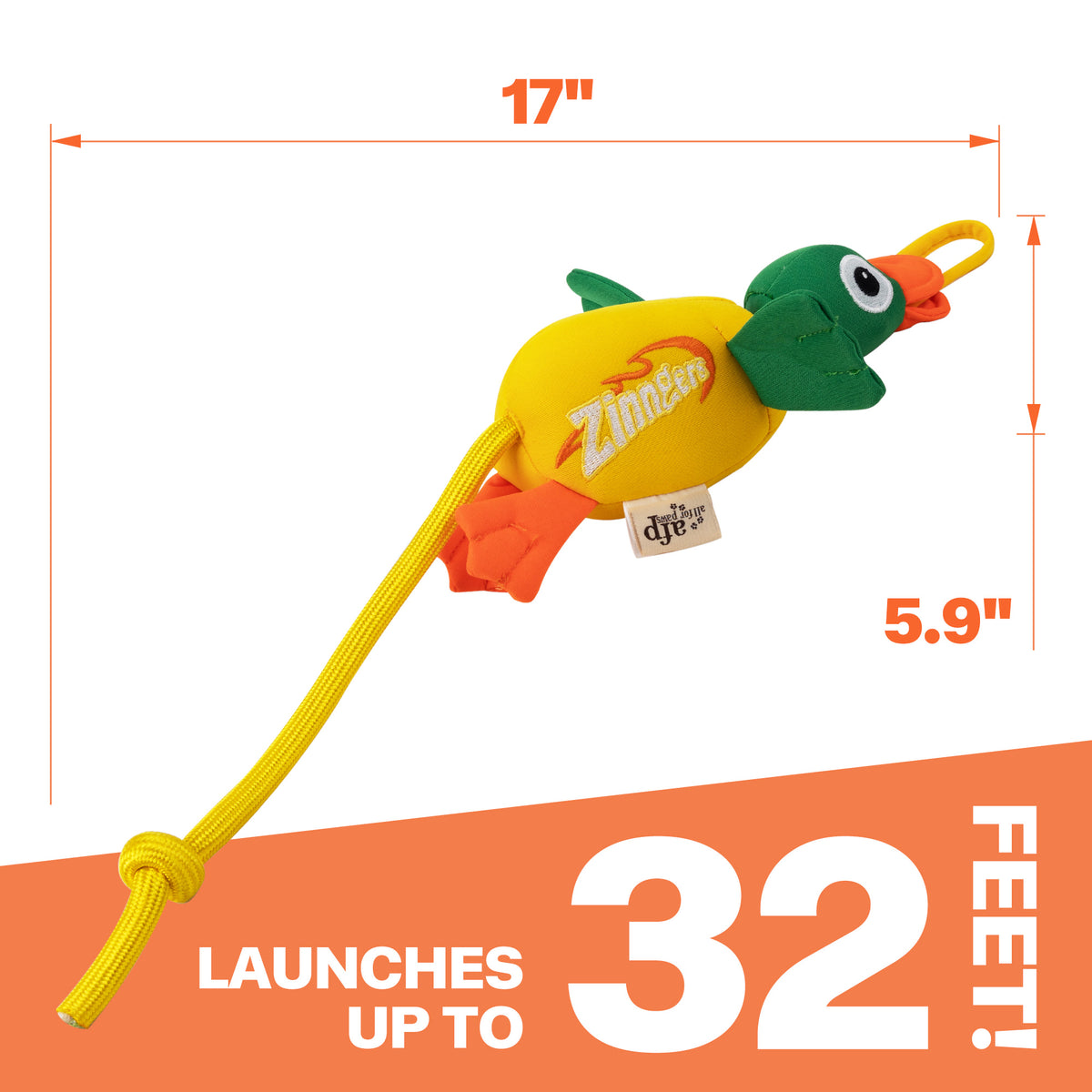 Chill Out - Dog fetch toy - Flying Mallard