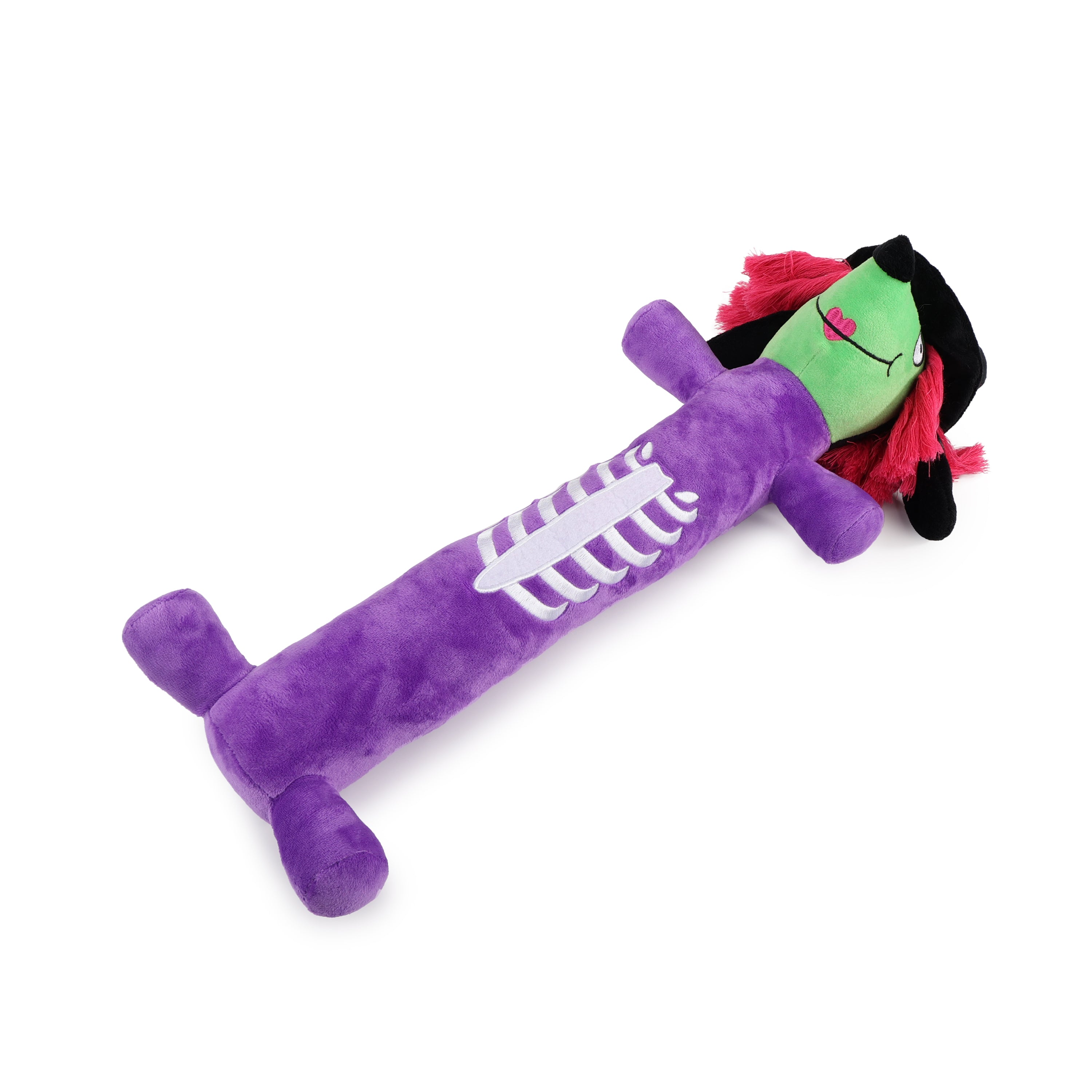 Happy Halloween - Dog Toy -Long Body Undead Witch