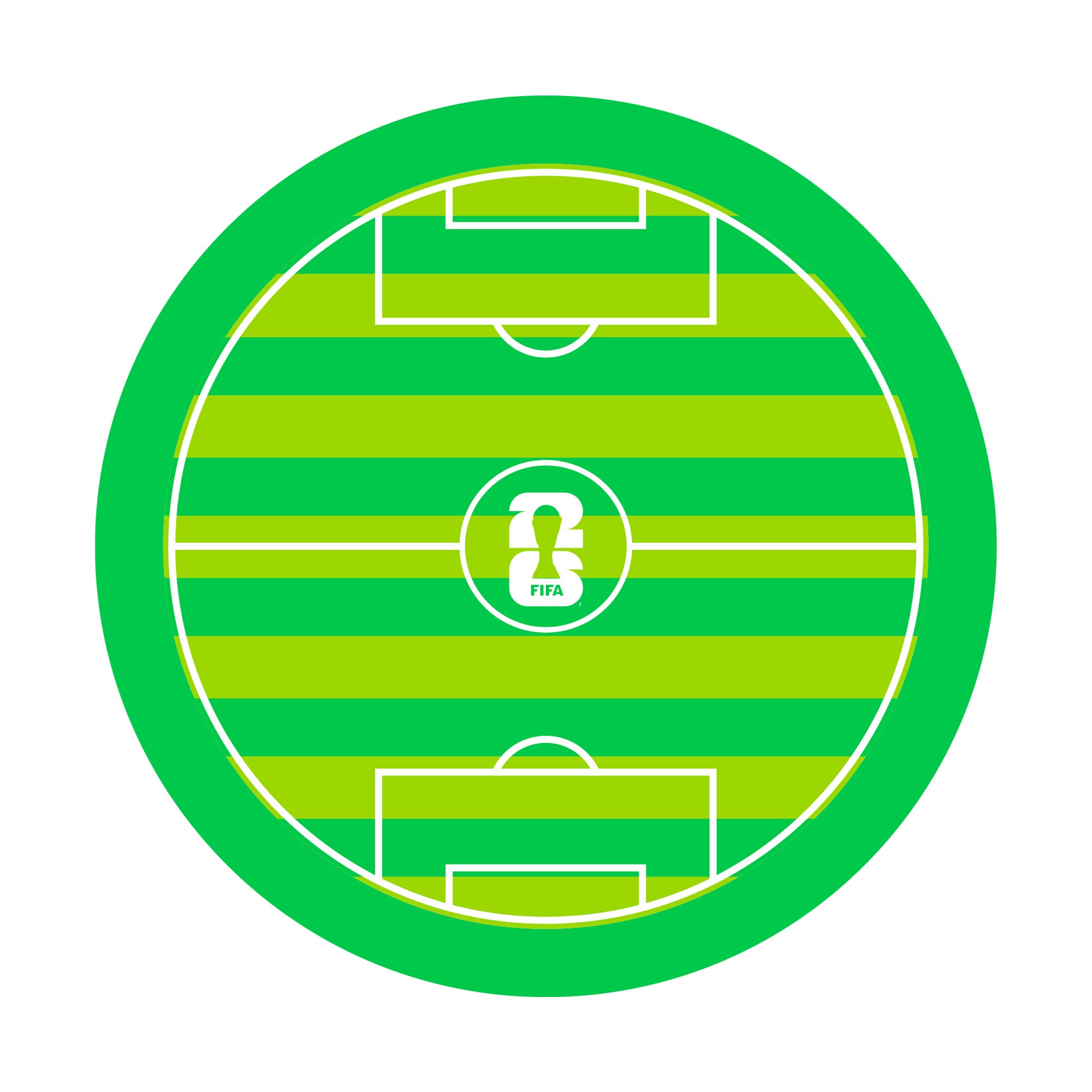 Official FIFA World Cup 2026 Edition - Aqua Sprinkling mat